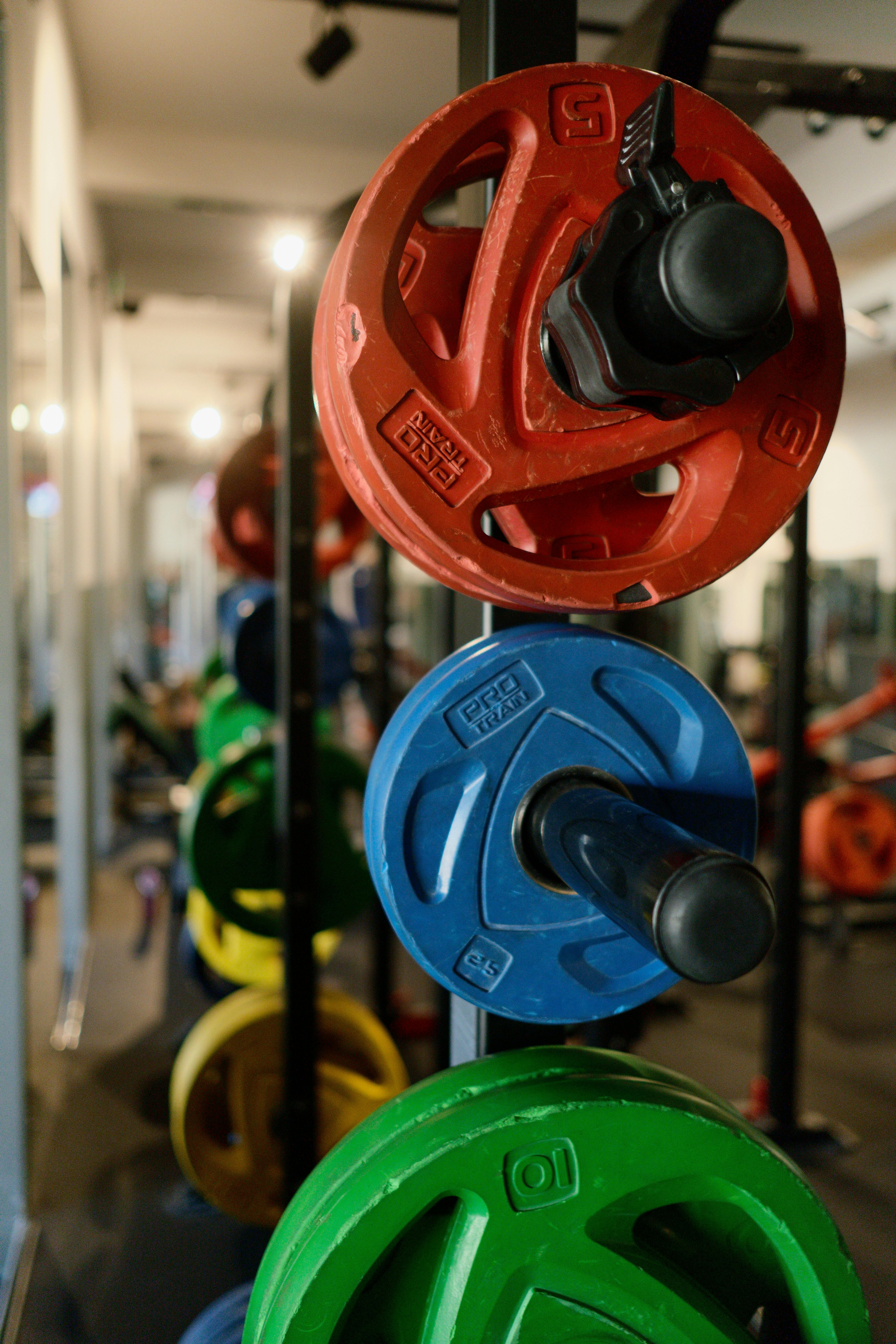 Dumbbell close-up
